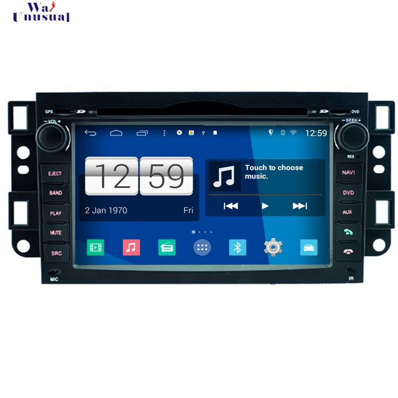 Wanобычно 7 дюймов четырехъядерный 16G Android 4 GPS навигация для Chevrolet Epica Captiva Радио