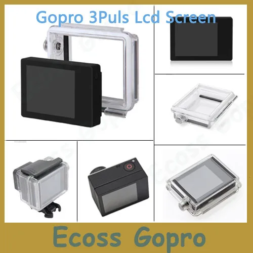 Gopro hero 3 +/Hero 4 (Plus) ЖК экран BacPac дисплей + задняя крышка для GoPro 4/3 аксессуары (только