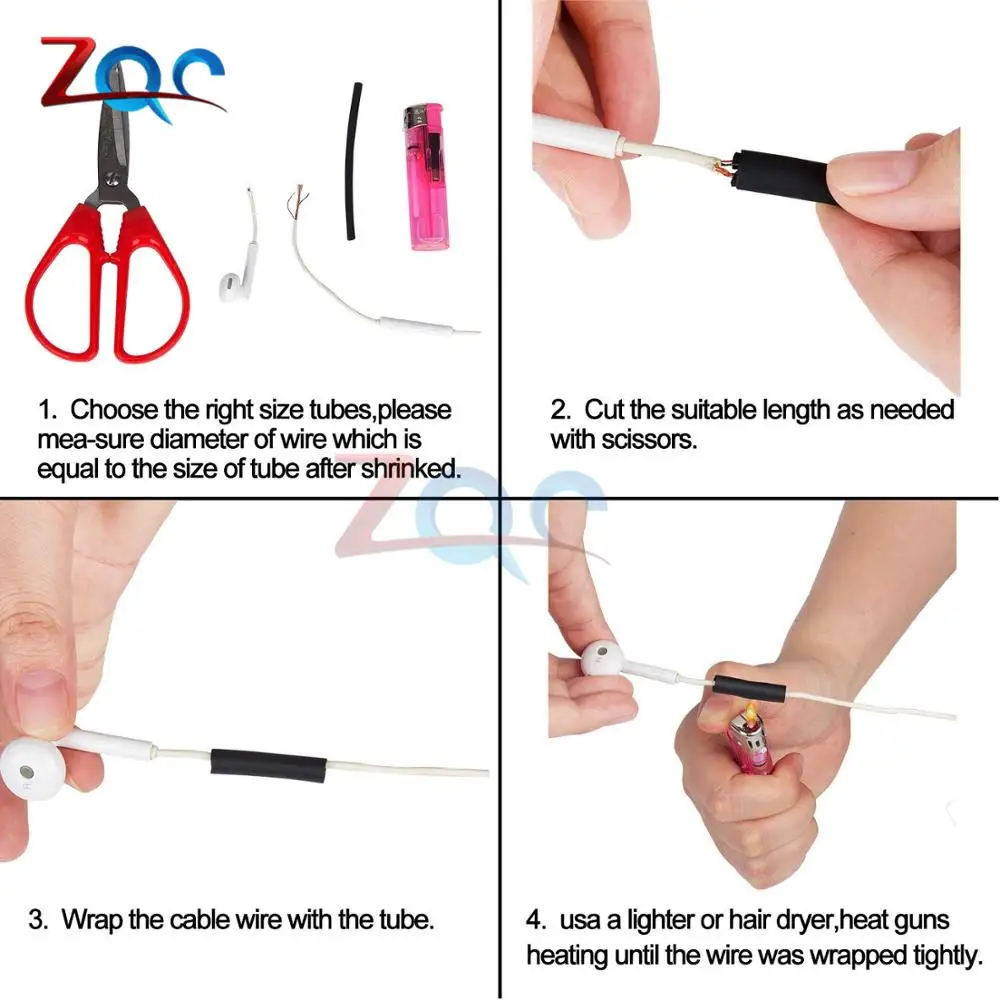 100 шт. термоусадочные клеммы для припоя|Терминалы| |