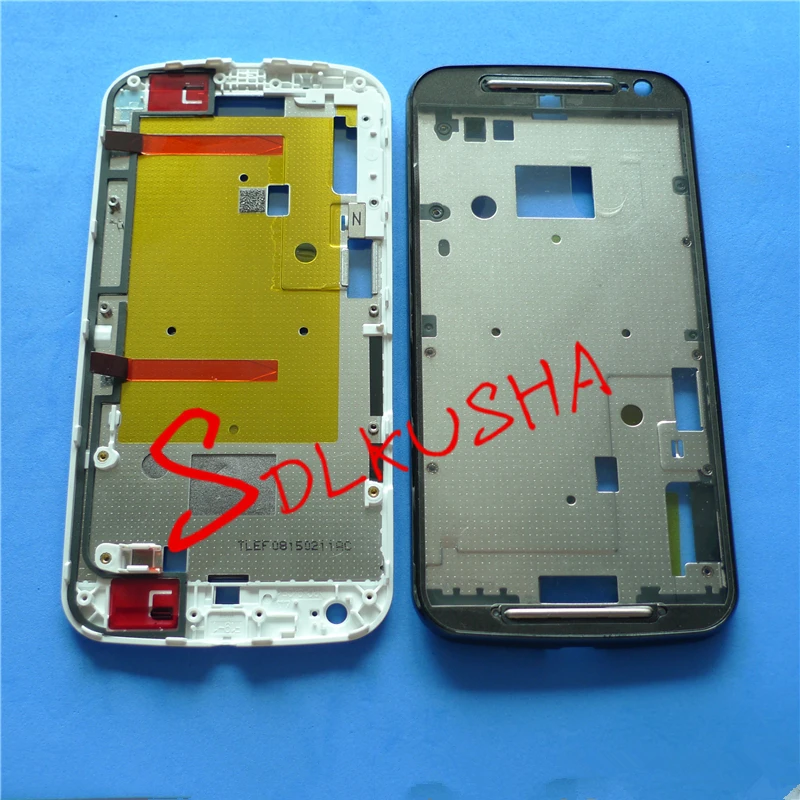 Новый передний корпус ЖК дисплей рамка для Motorola Moto G (2nd Gen) G2 XT1063 XT1068 XT1064 XT1069 XT1072 XT1078