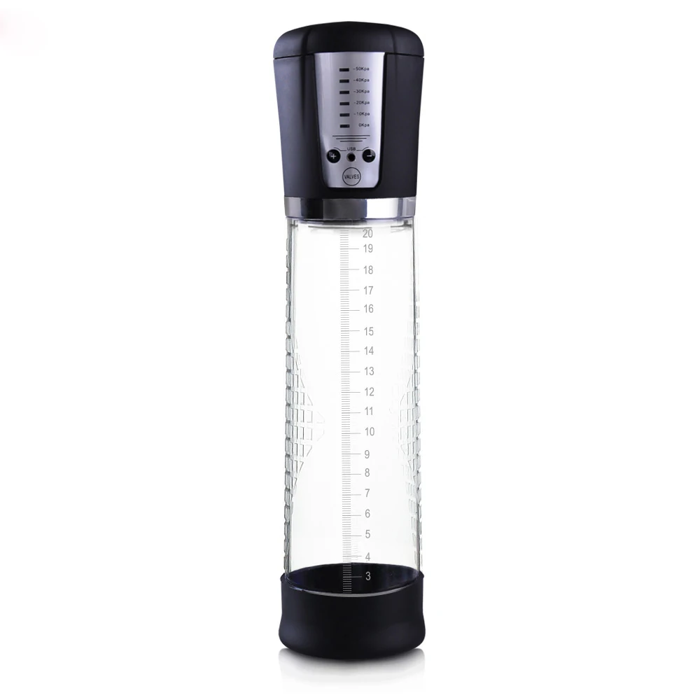 Электрический автоматический пенис насос USB Перезаряжаемый вакуум вакуума Насос