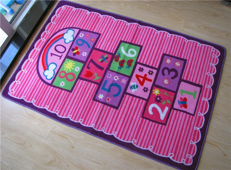 Hopscotch игровые коврики для детей с принтом цифр детские маленьких девочек