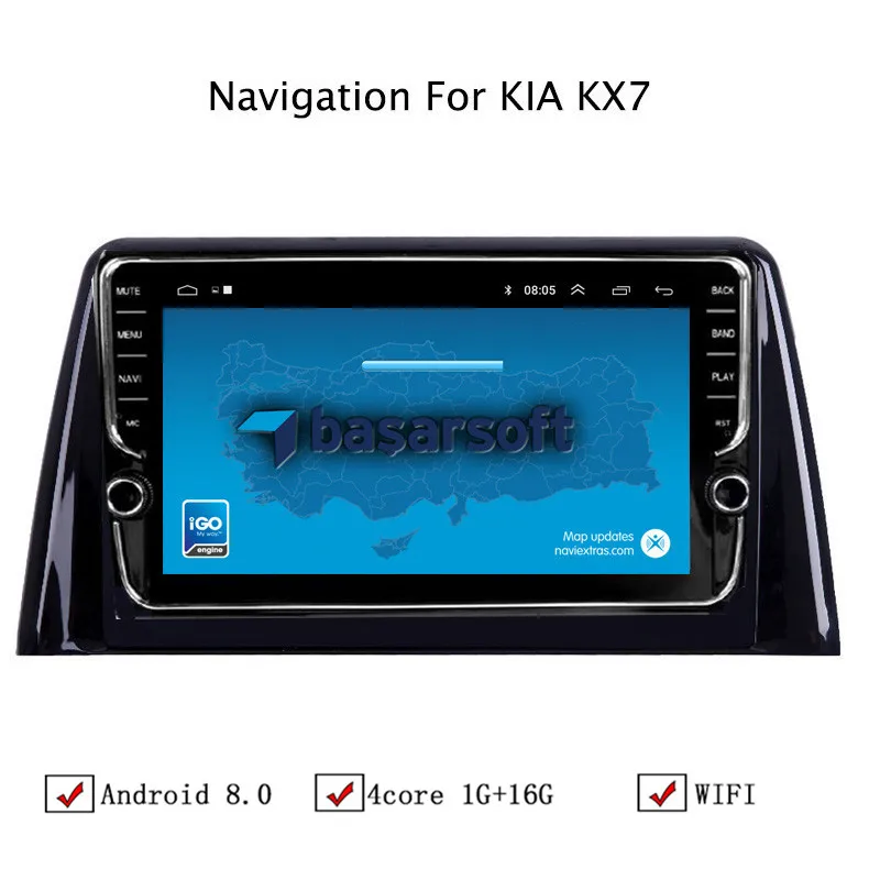 10 1 &quotAndroid 8 автомобильный gps навигатор для Kia KX7 Sorento 2017 Автомагнитола стерео