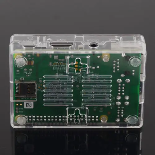 

SB Components Clear Case for Raspberry Pi 3 Model B /Pi 2 Model B/Pi Model B+