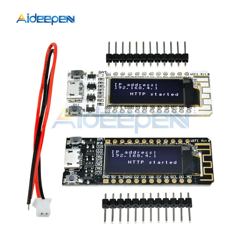 

ESP8266 WIFI чип 0,91 дюймов OLED CP2014 32 МБ флэш ESP 8266 модуль Интернет вещей плата PCB для NodeMcu для Arduino IOT