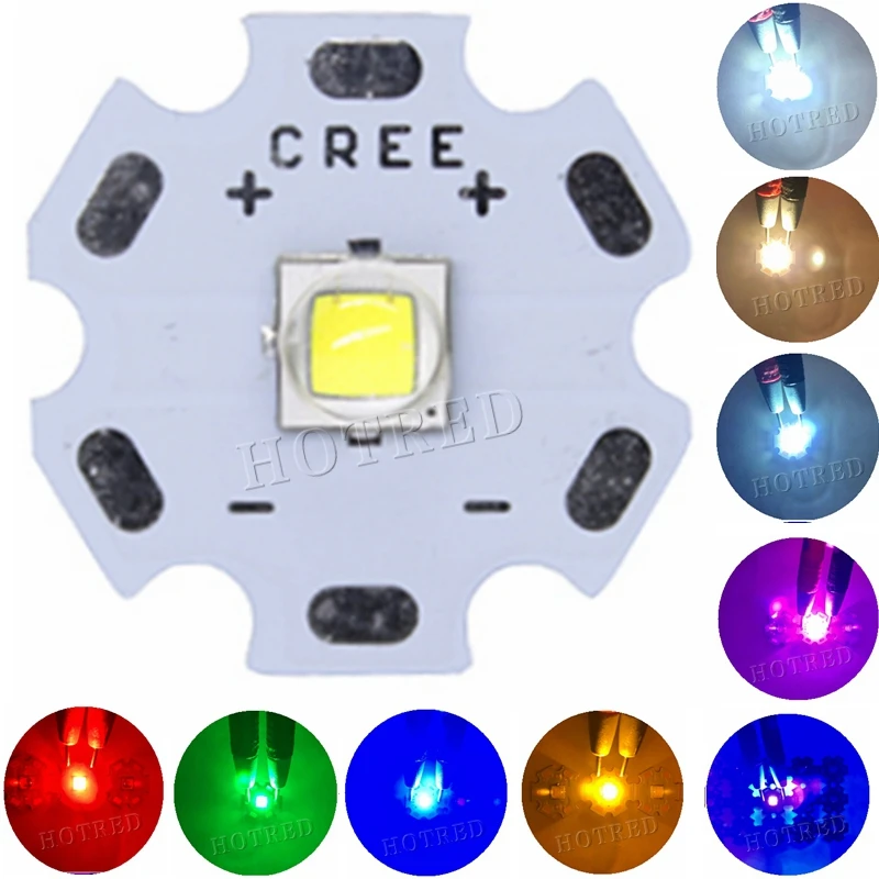 1 шт CREE XML2 светодиодный XM L2 диод T6 U2 10 Вт белый Нейтральный Теплый Белый свет