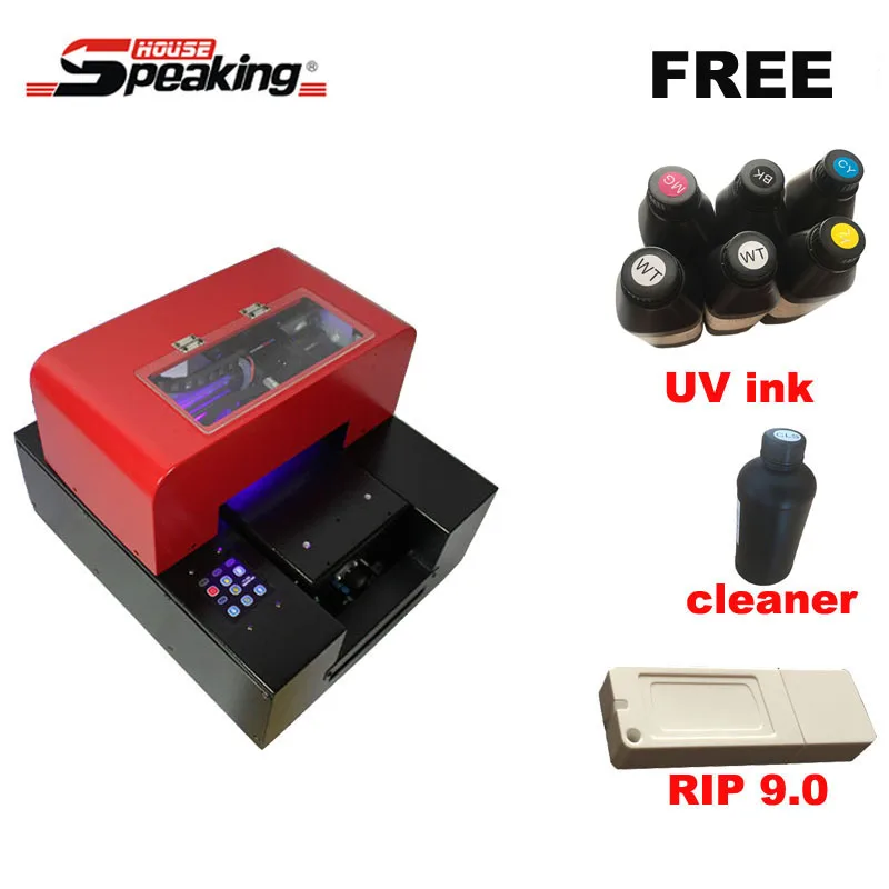 Мини-УФ-принтер A4 с УФ-чернила | Компьютеры и офис