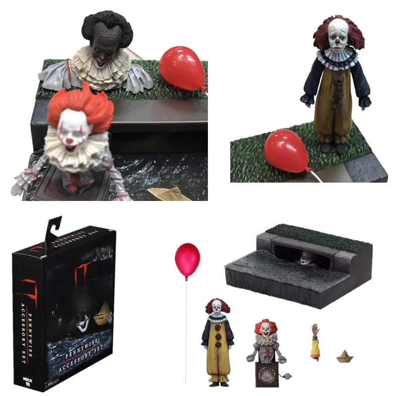 Нека фильм Стивен Кинг's It Pennywise набор аксессуаров коллекция кукольных подарков
