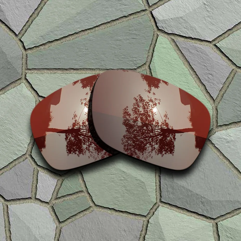 Violet Blue&Bronze Brown Sunglasses Polarized Replacement Lenses for Oakley Holbrook-(TAC)