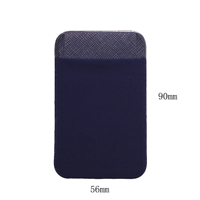 

1Pc Mobile Phone Credit Card Wallet Holder Pocket Adhesive Bank Card Protection Holder Bag Protection Kids Gift