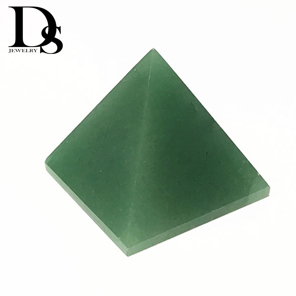 DS Natural Quartz Crystal Pyramid Rose Opal Clear Carved Energy Healing Stone Home Decoration | Дом и сад