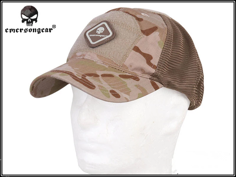 MCAR Emersongear Emerson тактическая штурмовая Кепка уличная бейсбольная кепка тактическая страйкбольная армейская солнцезащитная Кепка нейлоновая сетчатая Кепка - Цвет: MCAR