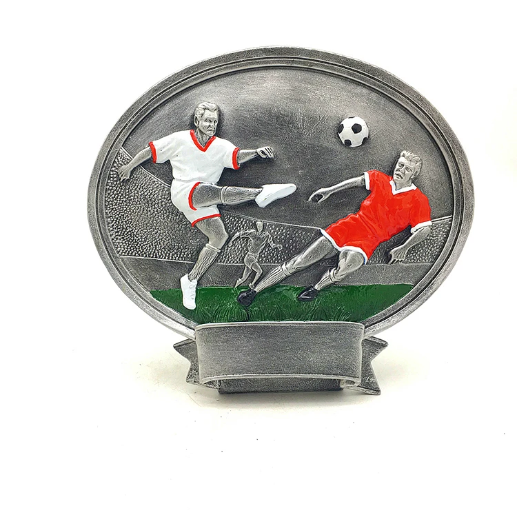 Новые полимерные награды высококачественные футбольные медали индивидуальные