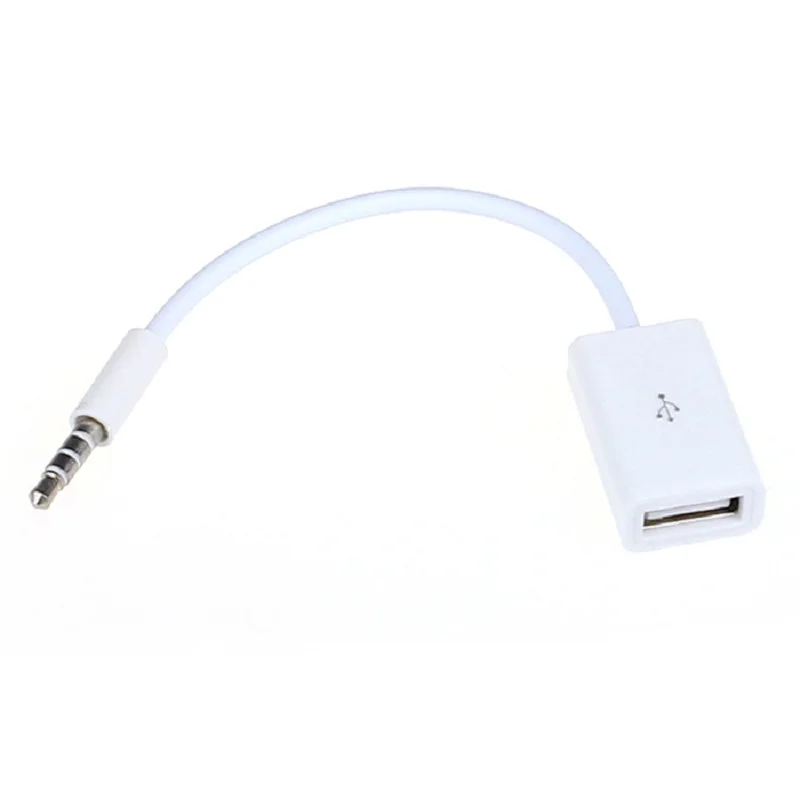 2017 Новый иммунитет 3 5 мм AUX вспомогательный аудио разъем в USB конвертер Кабель