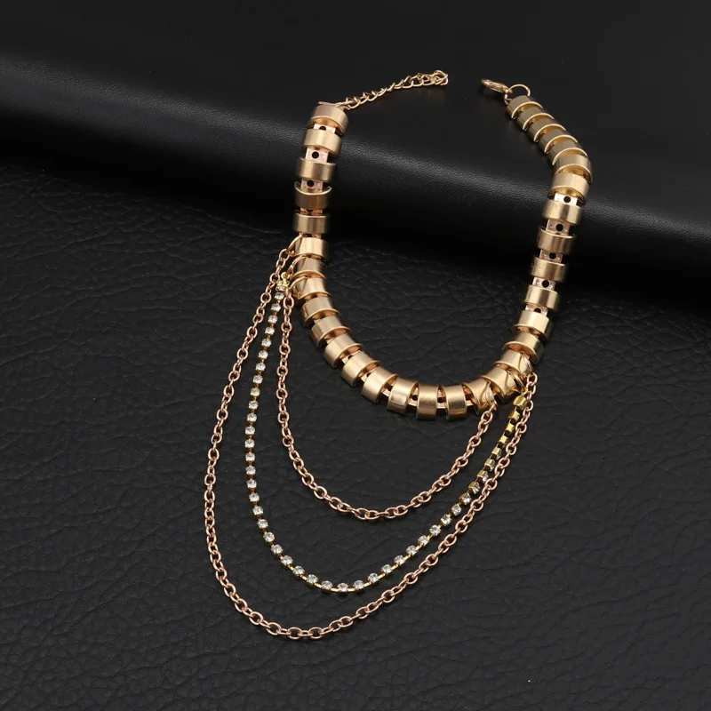 Ltumbe New Bohemian Wave Tassel Anklets Bracelets Handmade Punk Style Gold Color for Women Foot Jewelry Sandals Cheville | Украшения и