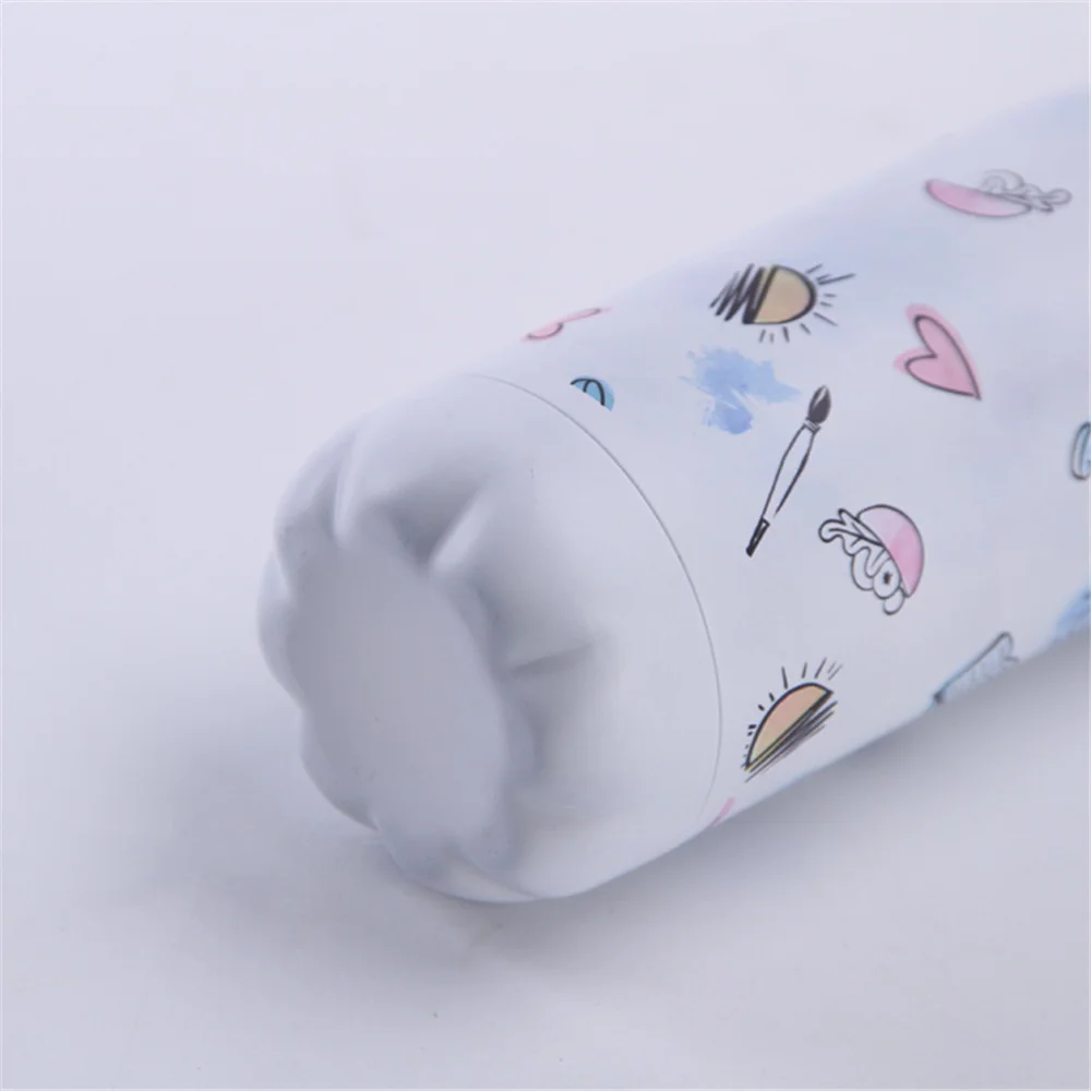 Творческий Милая бутылка для воды BPA бесплатно Нержавеющая сталь пива Чай Кофе