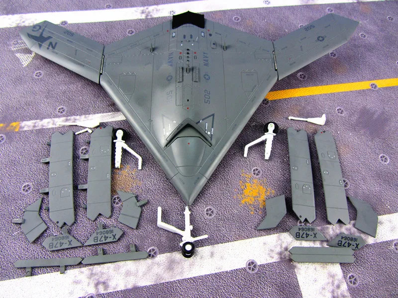 Новые Ограниченная серия x 47b разведки с трёхмерными чертёжами X47B сплав