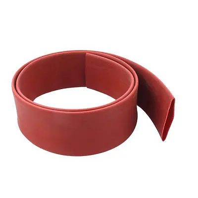 

1M 2:1 High Voltage Red Insulation Bus Bar Heat Shrink Tubing Tube 30mm Diameter