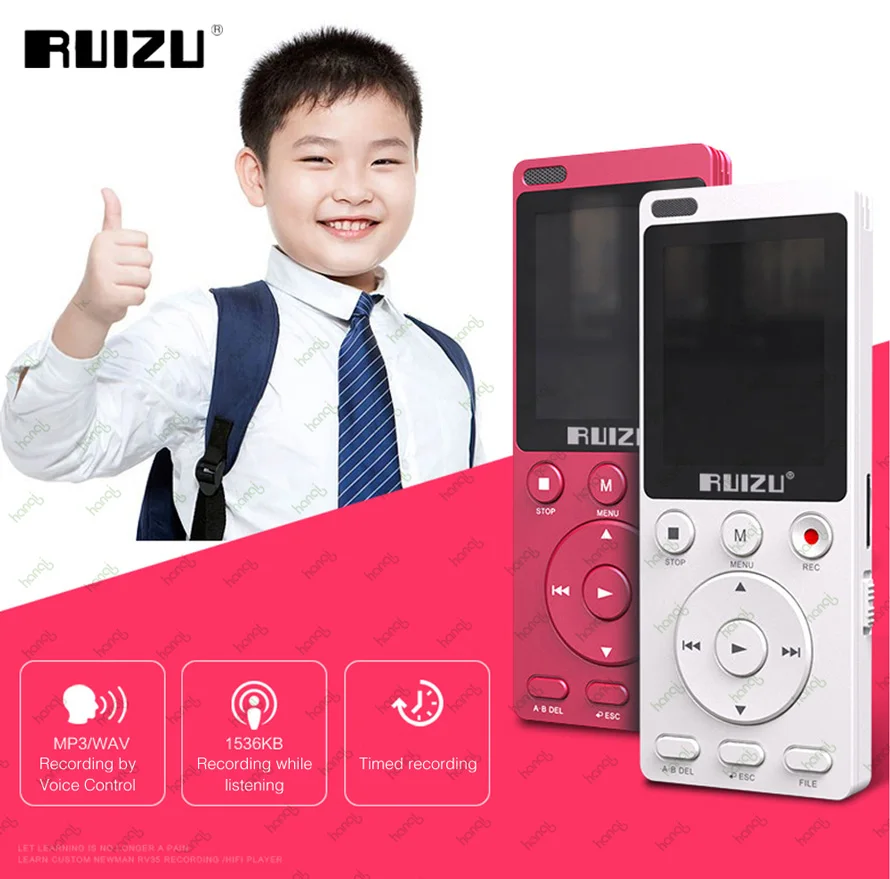 RUIZU K11 8 Гб Mp3 музыкальный плеер Портативный цифровые голосовые изображения