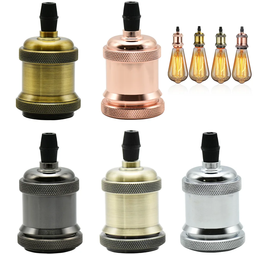 1 шт. E27 антикварная лампа держатель чердак винт Эдисон розетка винтажный