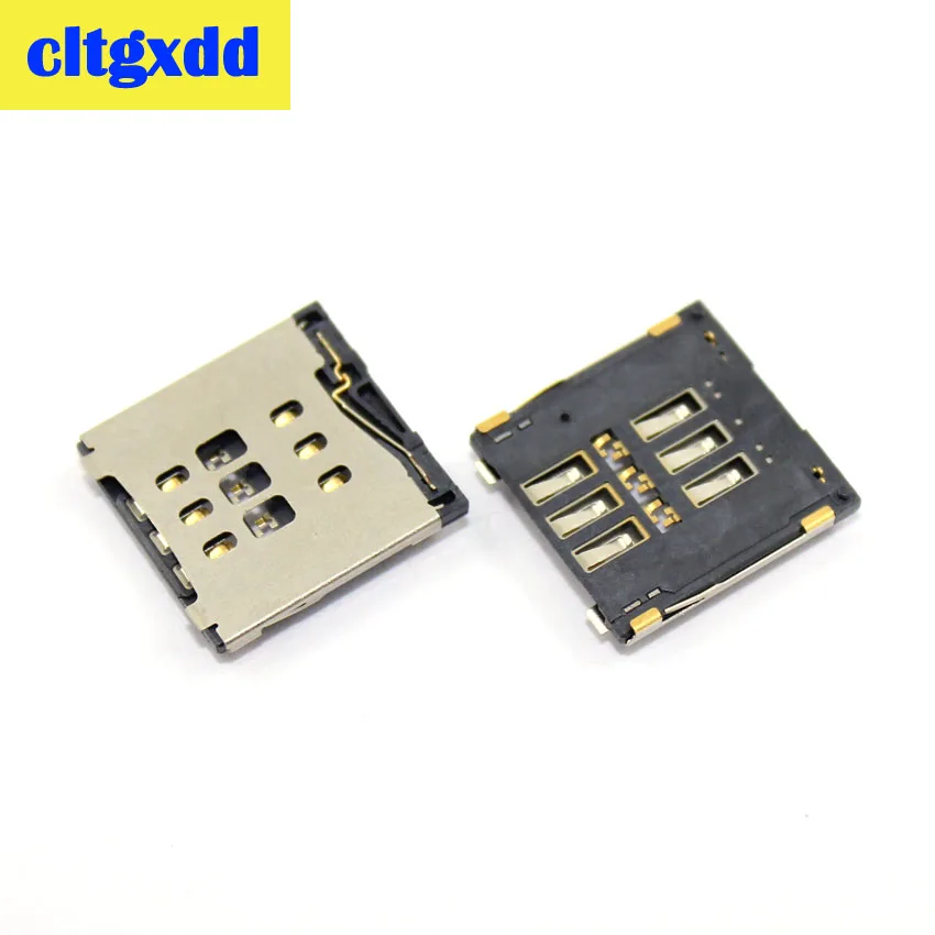 Cltgxdd 2 шт абсолютно держатель для чтения sim-карт Разъем для iPhone 6 Plus 6G 4,7 5,5 слот для карты памяти слот модуль