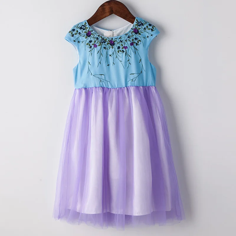 Детское платье для девочек 2-10 лет летние детские платья на день рождения