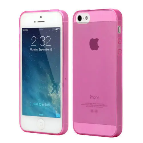 TOP crystal slim Ultra thin Squishy TPU Case for iphone 5 5s 5G SE 4.0&quot soft protector cover skin shell back Mobile Phone Bag |