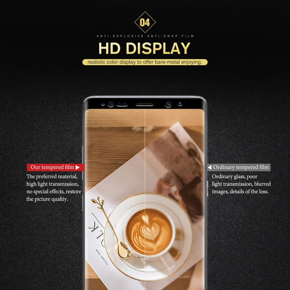 Защита экрана DEROZAN для LG V30 стекло для LG V30 Plus закаленное стекло 3D изогнутое полное покрытие пленка H930 H930DS H933 H931 H932
