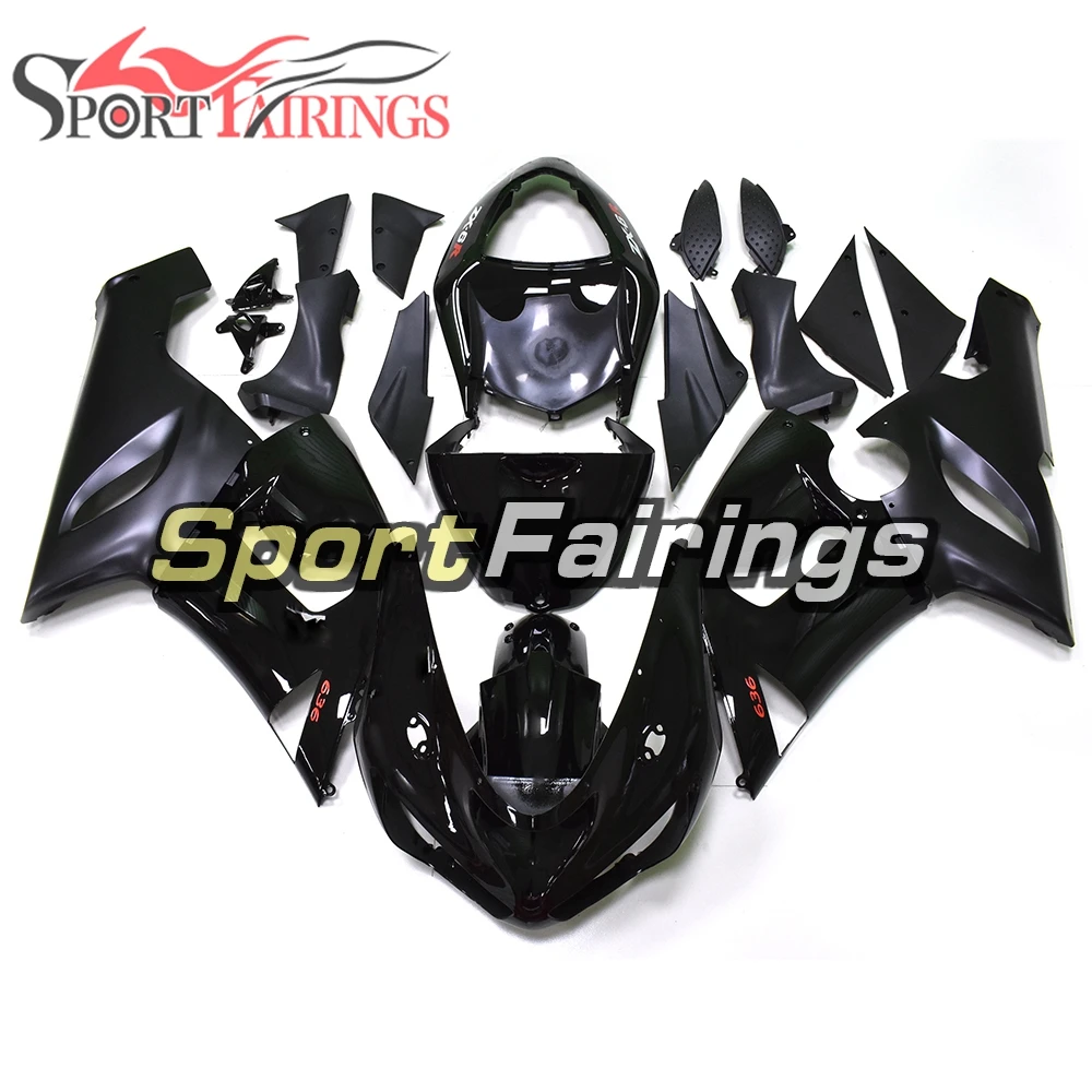 

Fairings For Kawasaki ZX6R ZX-6R 636 Year 2005 2006 05 06 Sportbike ABS Motorcycle Full Fairing Kit Bodywork Dark Grey New
