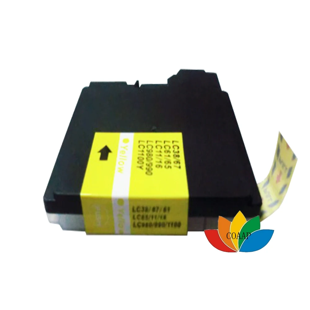8x совместимый картридж Brother 38 67 61 65 980 990 1100 для принтера MFC-250C/255
