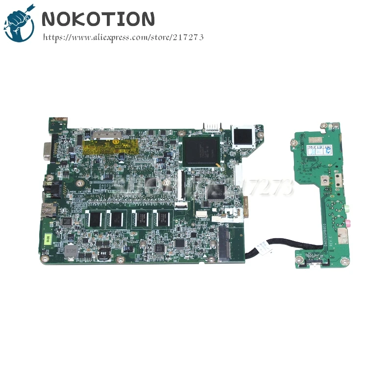 Материнская плата NOKOTION для ноутбука Acer aspire one A150 ZG5 DDR2 с аудиоплатой DA0ZG5MB8G0 MBS0506001