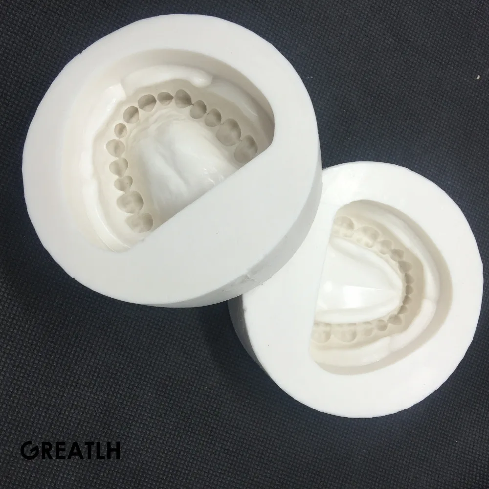 2 шт./компл. гипс стоматологический модель формы полный полостной блок|set dental|dental
