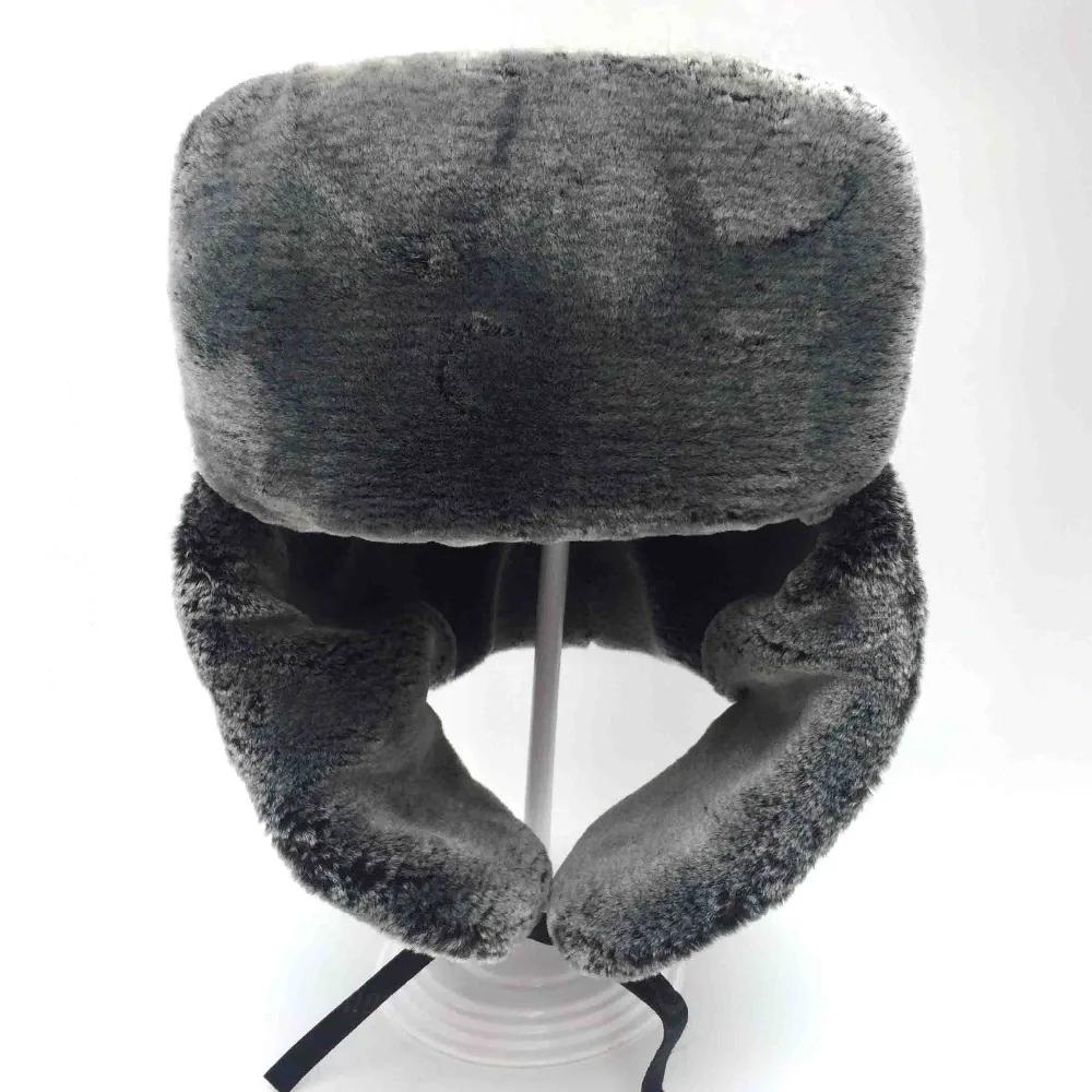 MTTZSYLHH Men's Winter Russian Winter Hat Outdoor Warmer Earmuffs Free Shipping Bomber Hat