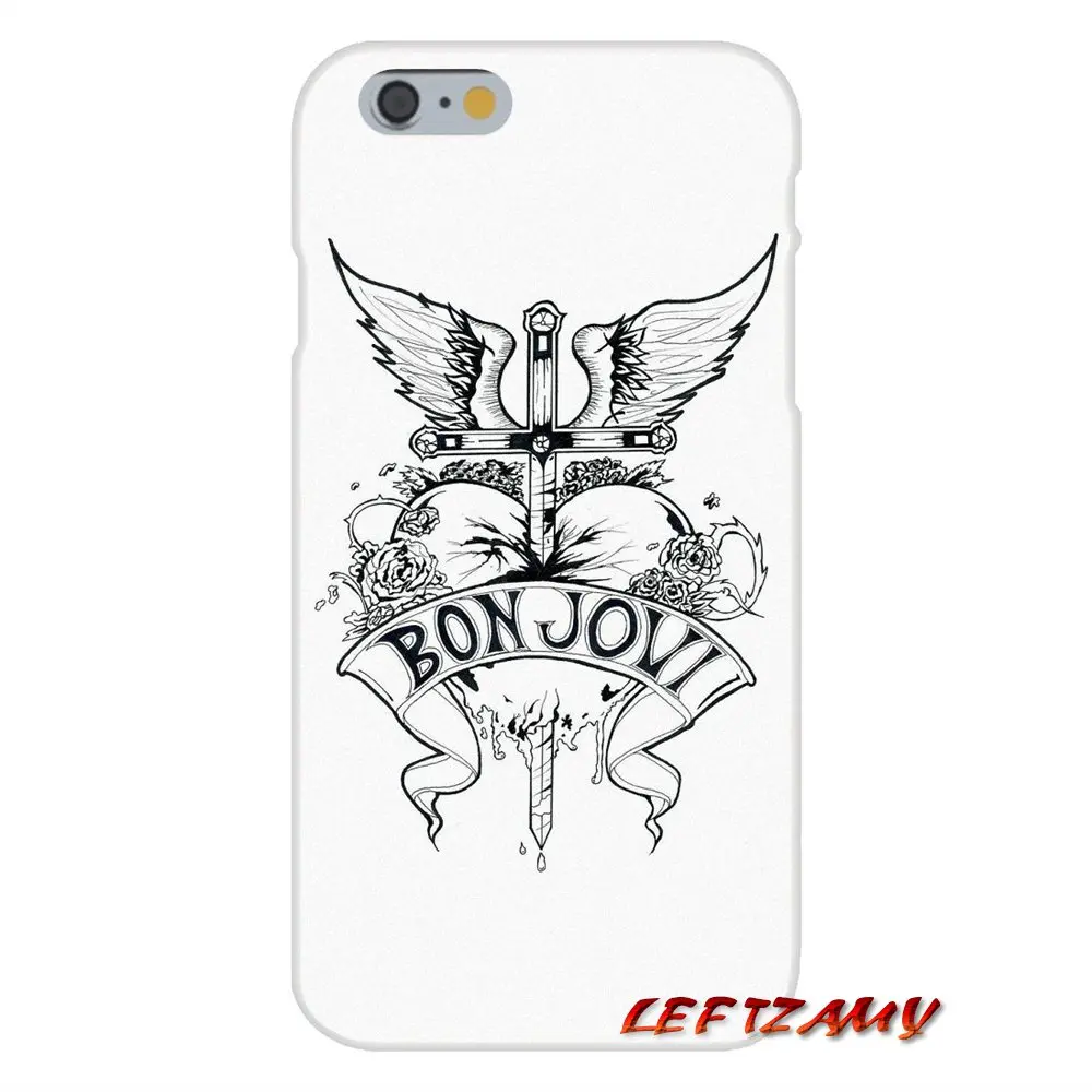 Для iPhone X XR XS MAX 4 4S 5 5S 5C SE 6 6S 7 8 Plus ipod touch Аксессуары чехлы для телефонов band bon jovi |