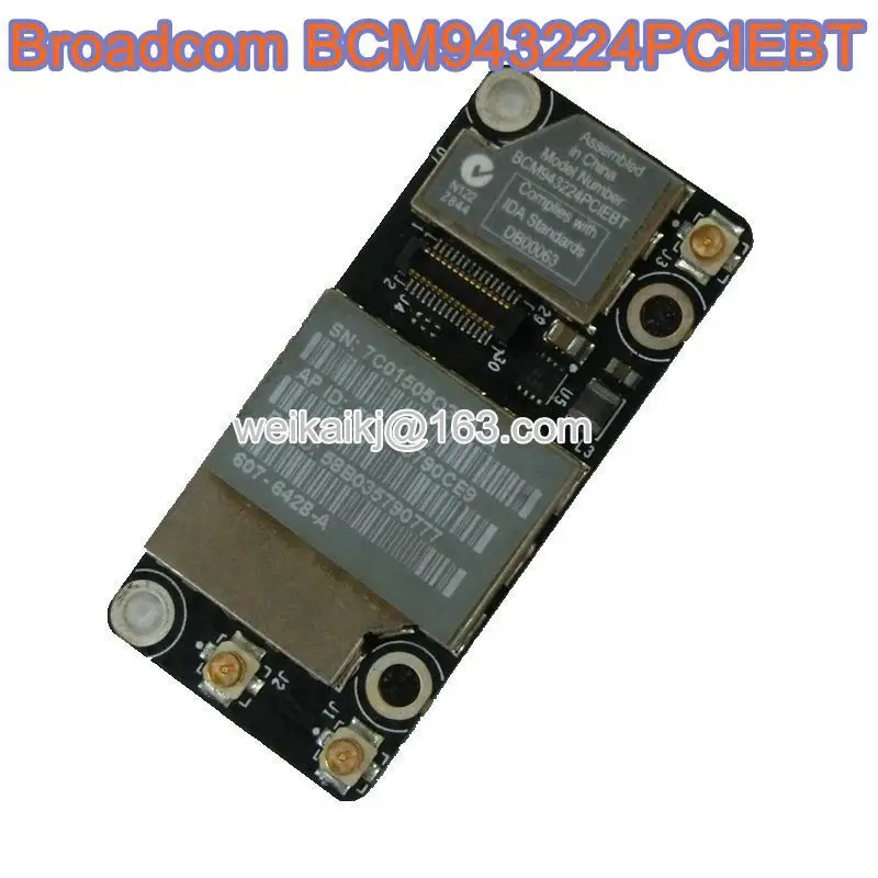 Беспроводная Wi Fi WLAN + Bluetooth карта BroadCom BCM943224PCIEBT BCM43224 для аэропорта A1278 A1286 A1297 607 6503 A