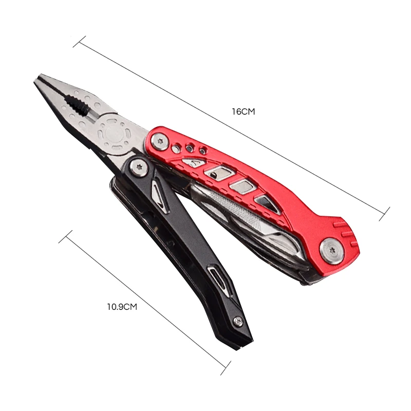 Multitool Outdoor Knife Tool with Pocket Multipurpose Stainless Steel Pliers Saw Survival Folding for EDC Camping | Инструменты