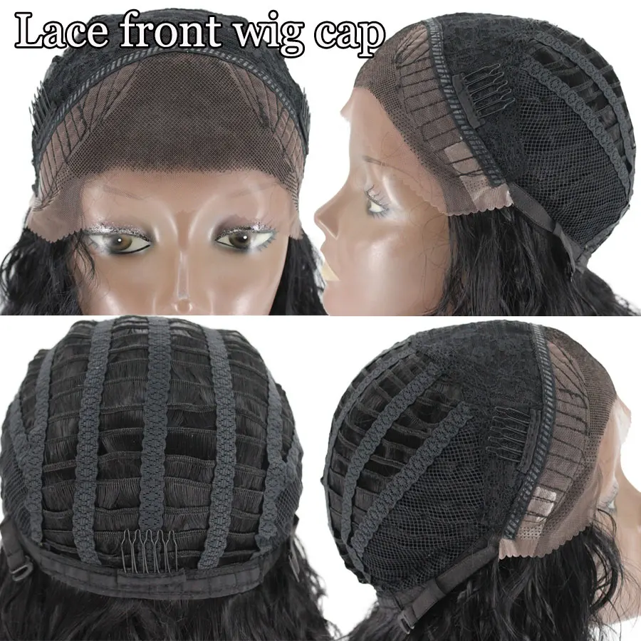 long curly synthetic lace front wig afro kinky wigs for black women heat resistant 7a |