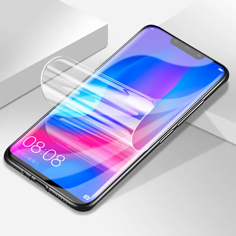 Мягкая Гидрогелевая пленка для Huawei Nova 3 3i 2S 2i 2Lite P Smart + Honor 8Lite 8C 9Lite 6A 6X 6Plus Передняя