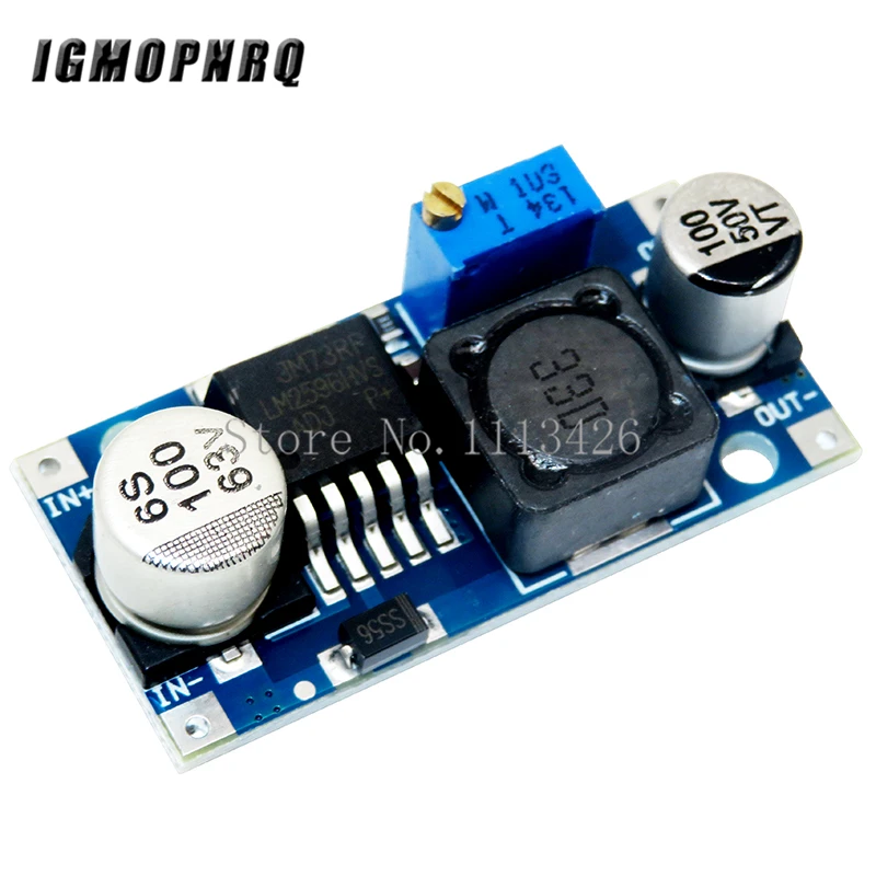LM2596HVS LM2596 HV LM2596HV DC Регулируемый понижающий преобразователь модуль питания 4 5 50 в