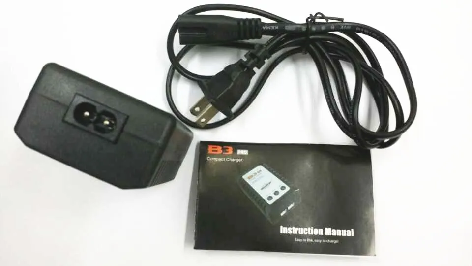 F10334 B3 AC LiPo 2S 3S зарядное устройство Компактное Встроенный адаптер для RC