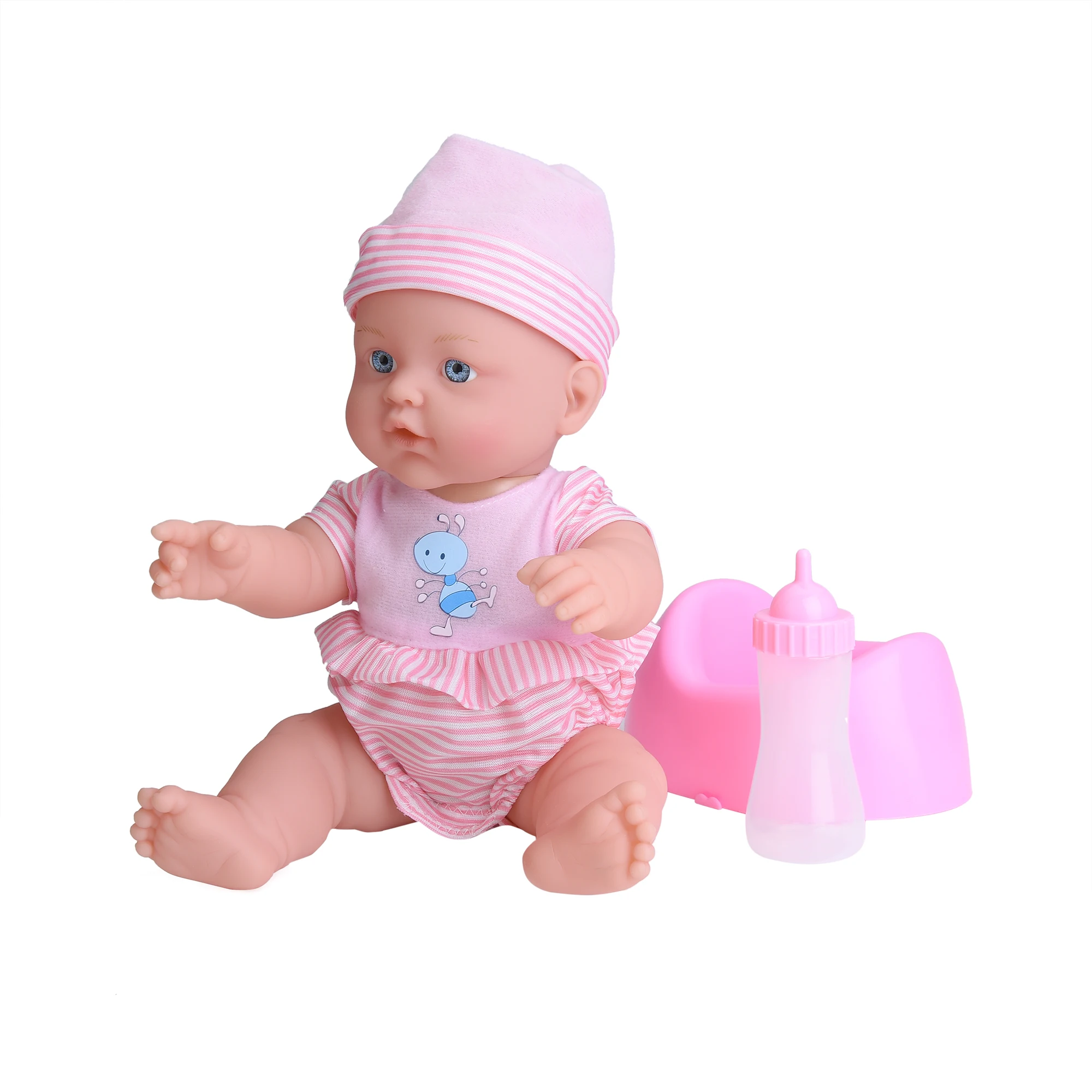 

12 дюймов 30 см Виниловая Реалистичная кукла-Реборн, Реалистичная Интерактивная кукла, игрушки для детей