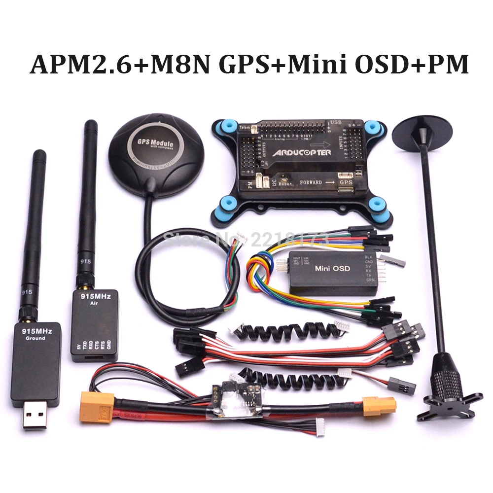 Плата управления полетом apm2 6 APM 2 6M / 7M M8N 8N GPS с держателем для компаса модуль