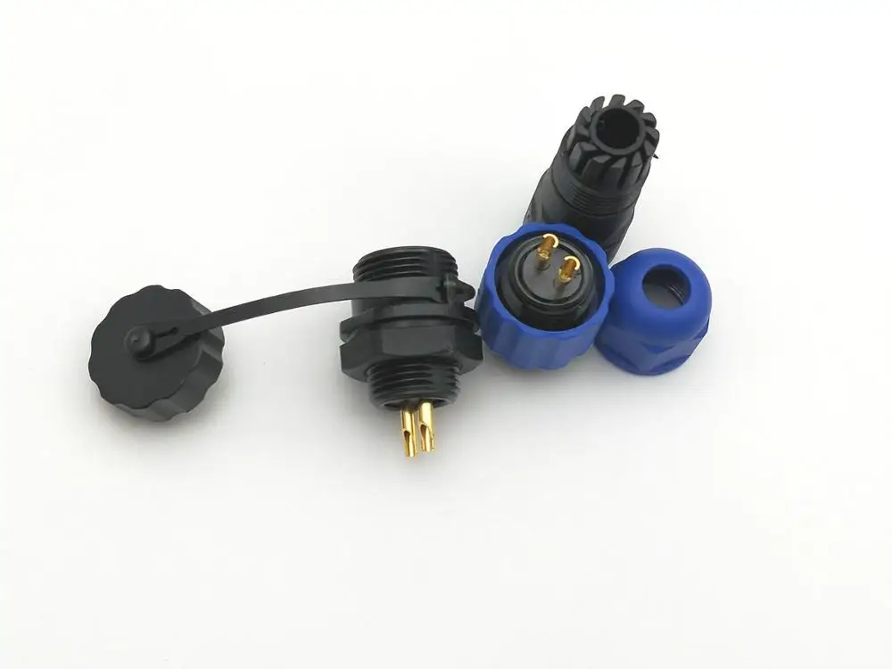 1 компл. Новинка SP13 водонепроницаемый IP68 2/3/4/5/6/7/9 Pin шасси крепление панели