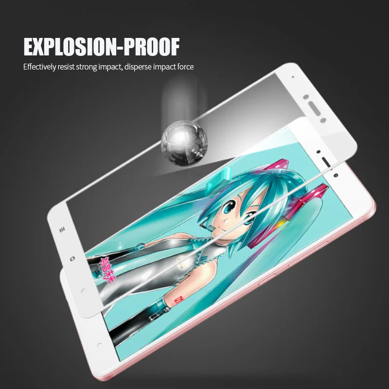 Закаленное 3d-стекло с полным покрытием для Xiaomi Mi A2 Lite Redmi 6 Pro A1 6A Note 5 4X защита