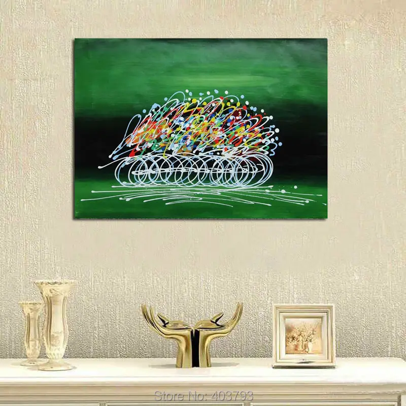 Картина маслом группы велосипедистов на гонке 24x36 дюймов|hand painted oil painting|hand