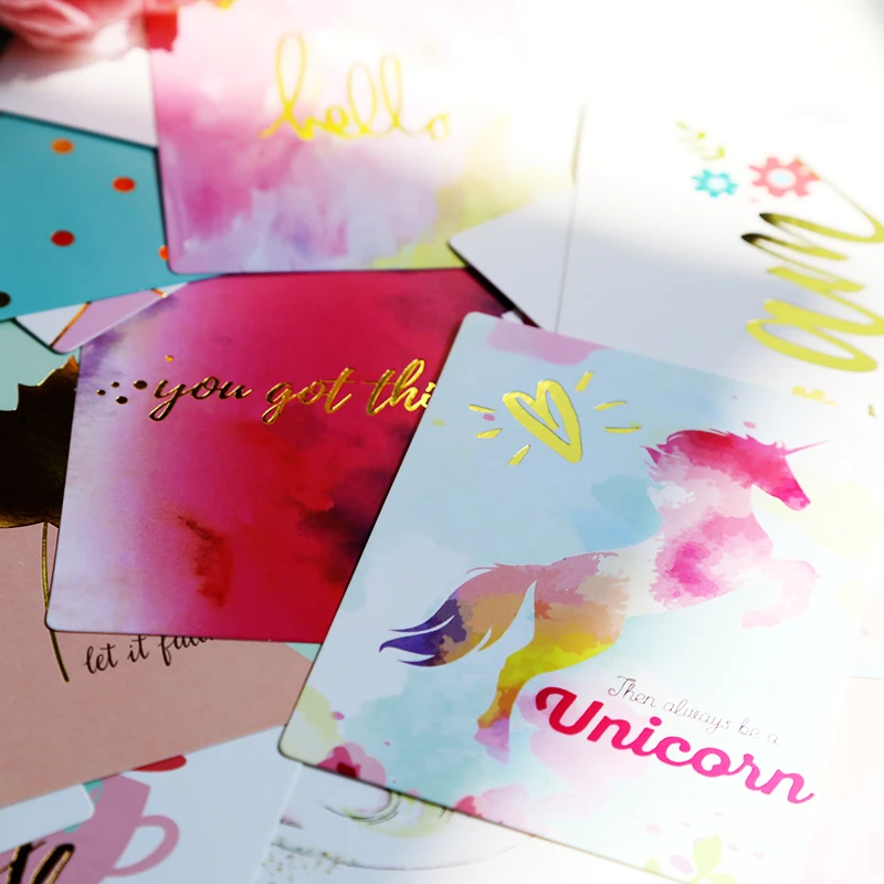YPP CRAFT 20 шт. цветные бумажные карманные карты Love Life без кислоты для скрапбукинга