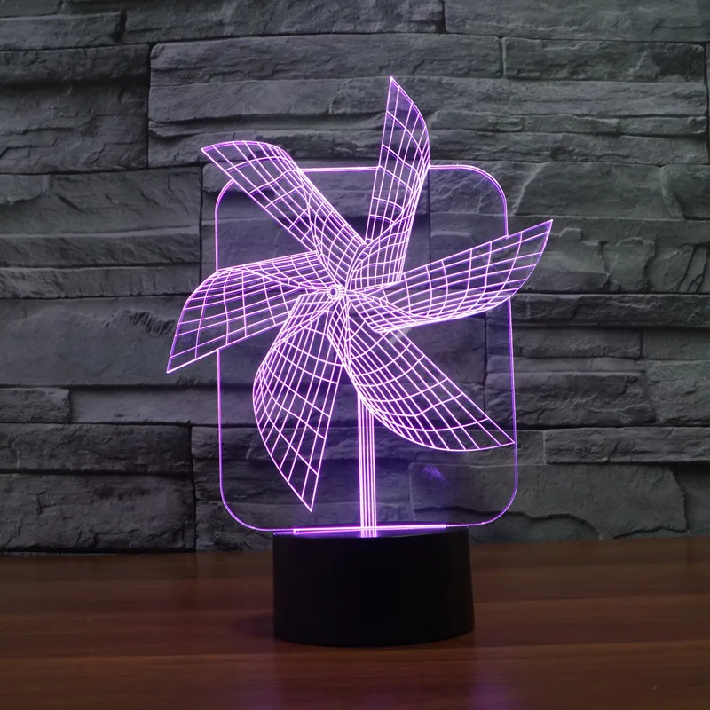 Светодиодный ночник Luminaria De table с Usb 3d лампа внешним аккумулятором для детей|led night