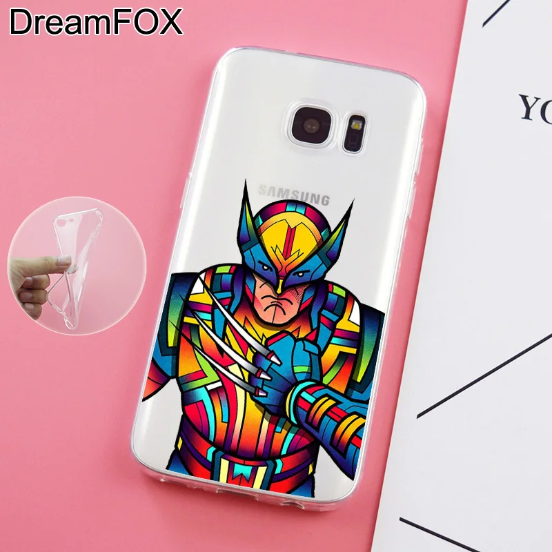 DREAMFOX L300 Новый супер герой Мягкий ТПУ силиконовый чехол для samsung Galaxy Note S 7 8 9 10 10e 11 11e
