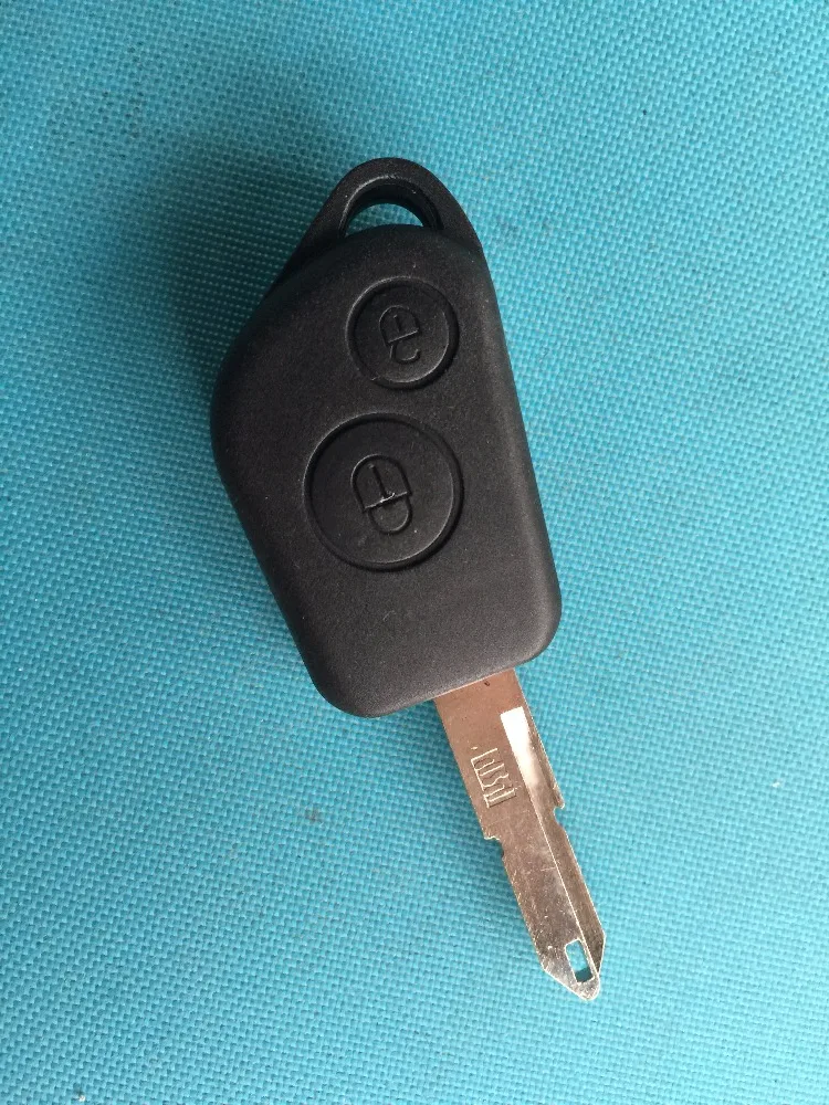 1 шт Новый Сменный Корпус Ключа заготовка волок для Peugeot 306 2 кнопки чехол брелока