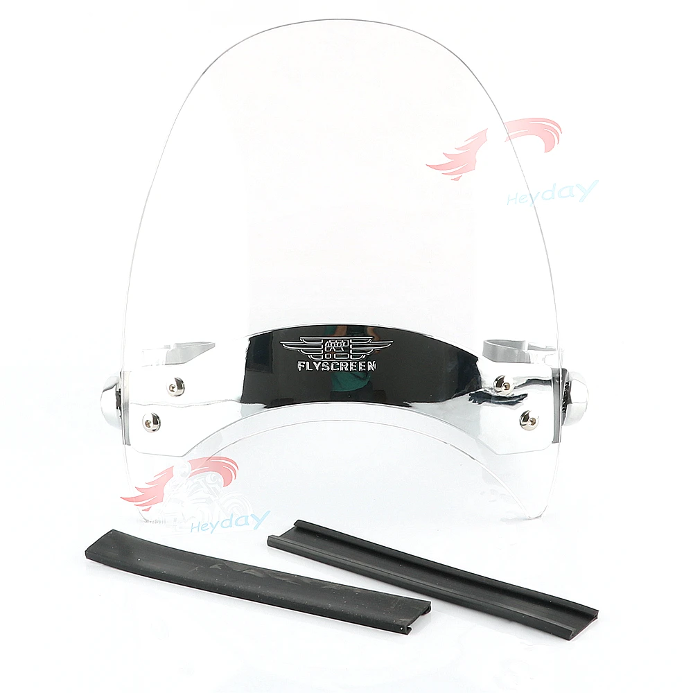 Flyscreen Windshield Dark Tint For KAWASAKI VN800 VN800A/B VULCAN CLASSIC DRIFTER 1996-2005 VN900C 900 CUSTOM 2007-2014 | Автомобили и